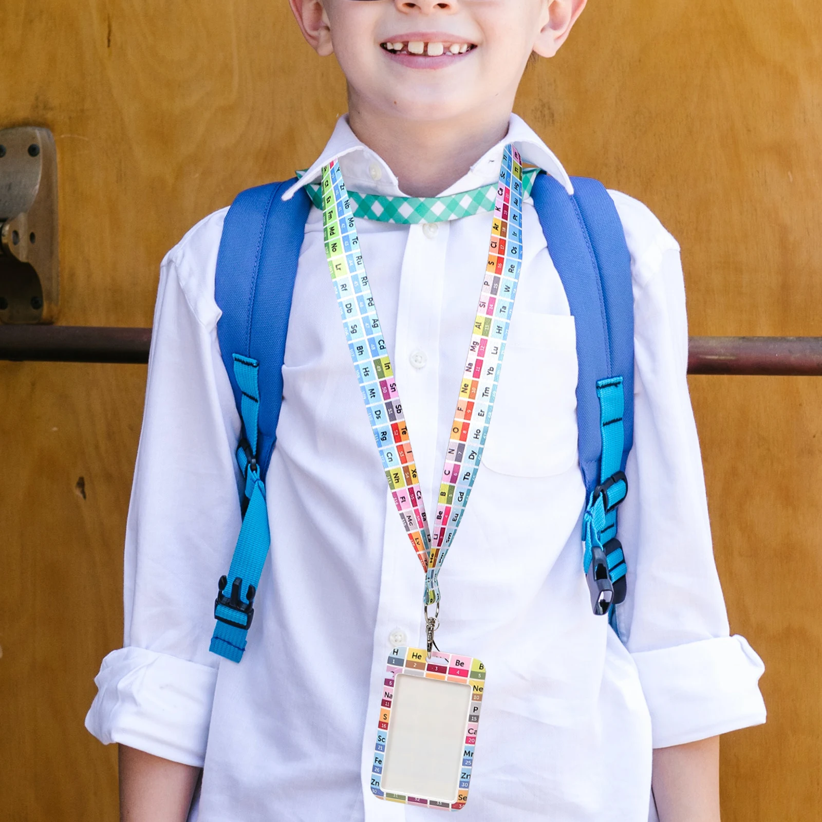 

Compact Lightweight Id Card Holder with Lanyard Multifunction Badge Holder for Name Credit Membership Bus Pass Cruise