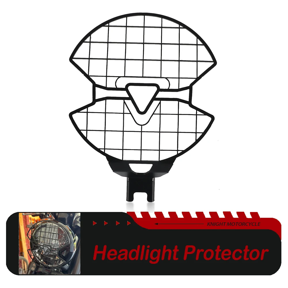 

For Trident 660 Trident660 2021 2022 2023 2024 Motocycle Accessories Headlight Protector Cover Grille Lamp Light Protection