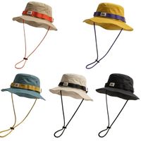 Vintage Fisherman Hat for Men and Women Summer Outdoor Camping Mountaineering Hat Large Brim Sun Hat