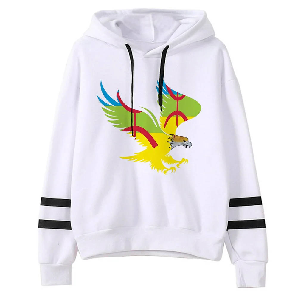 Amazigh hoodie comic elegant casual wear anime youthful girl sweatshirts hoddie printed design comfortable trendy winter