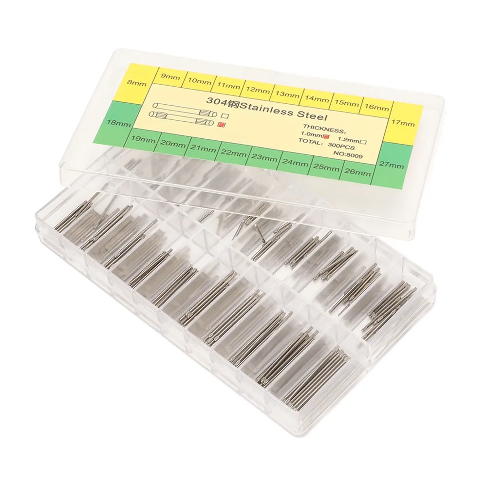 

Штифт для ремешка часов из нержавеющей стали, толщина 1,0 мм, толщина 1,2 мм, штифт для ремешка часов, запчасти для ремонта часов, инструменты для ремонта часов