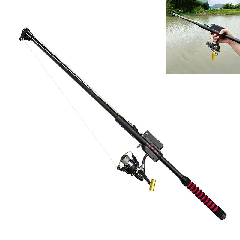 

Multi-purpose fishing rod Shooting Fish Dart Slingshot Powerful Bracket Children's Toy Catapult Games Ar15 Handguard Toys