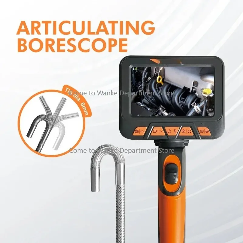 

Two-Way 6mm Articulating Borescope Industrial Endos-cope Inspection with Articulated Probe