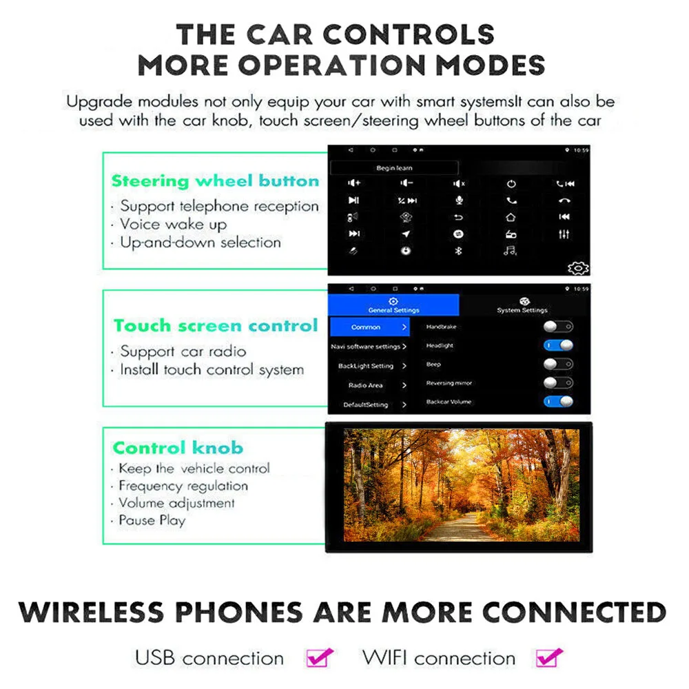 Autoradio Carplay+ Android Auto AHD 2+32GB da 9,7 pollici adatto per la navigazione per auto Subaru Outback