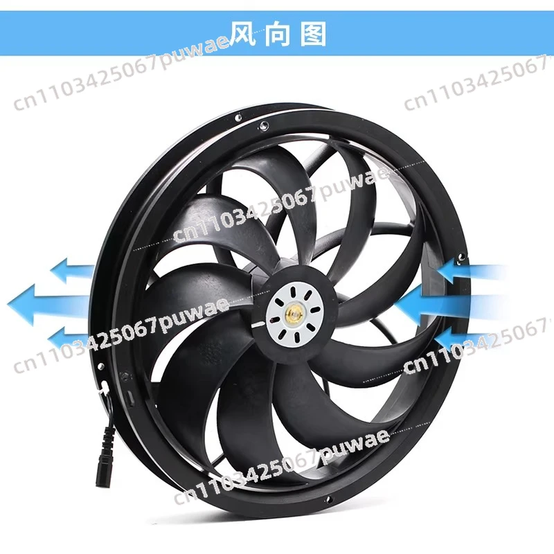 Server Inverter Industrial Equipment Cooling Fan DC24V 30040 30cm Large Size Large Air Volume