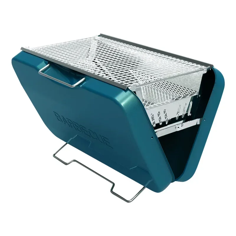 

Box Folding Small Domestic Charcoal Stove Indoor Convenient Outdoor Outdoor Barbecue
