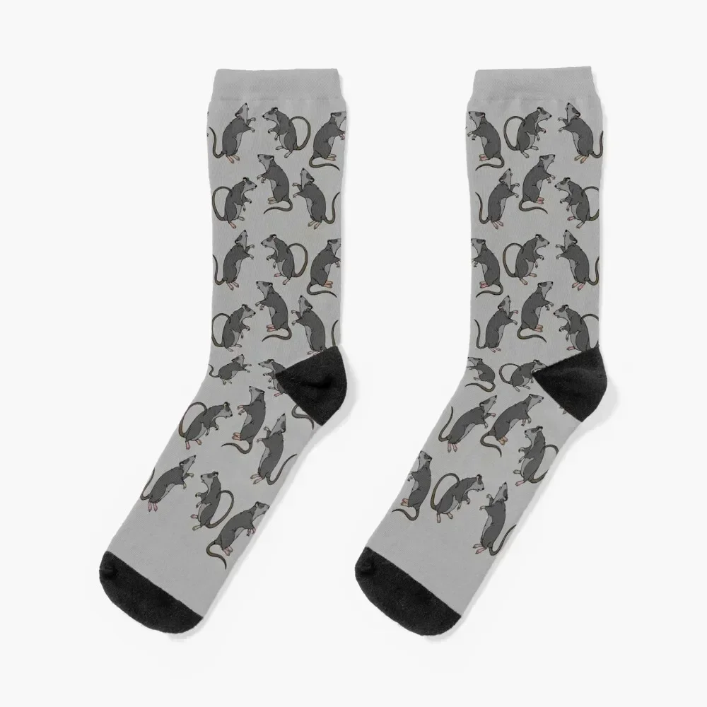 

Dancing Rats Socks Non-slip kids short with print Women Socks Men's