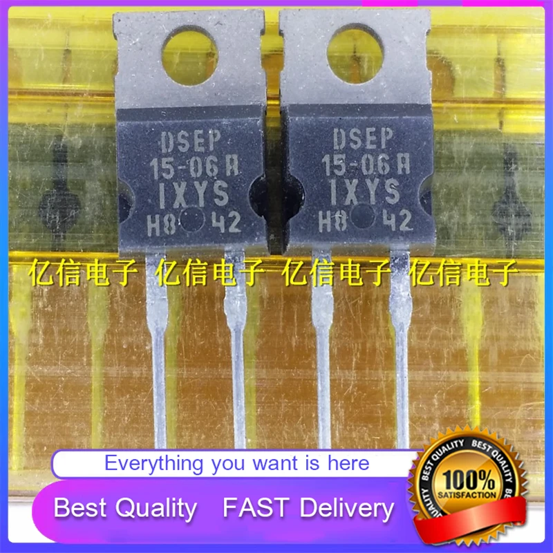 10Pcs/Lot New Original DSEP15-06A FAST RECOVERY Diode 15A600V TO220-2 Good Quality  In Stock