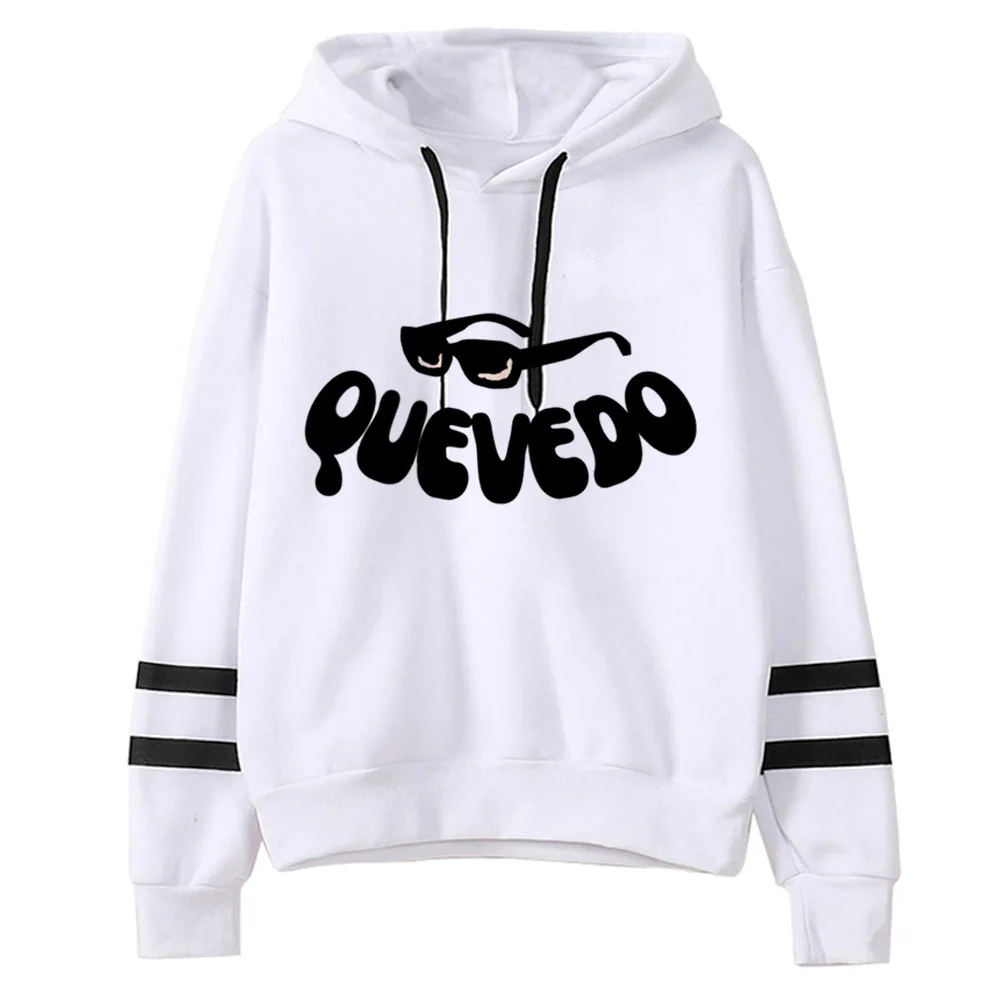 Quevedo hoodies women Korean style graphic sweatshirts women anime tracksuit