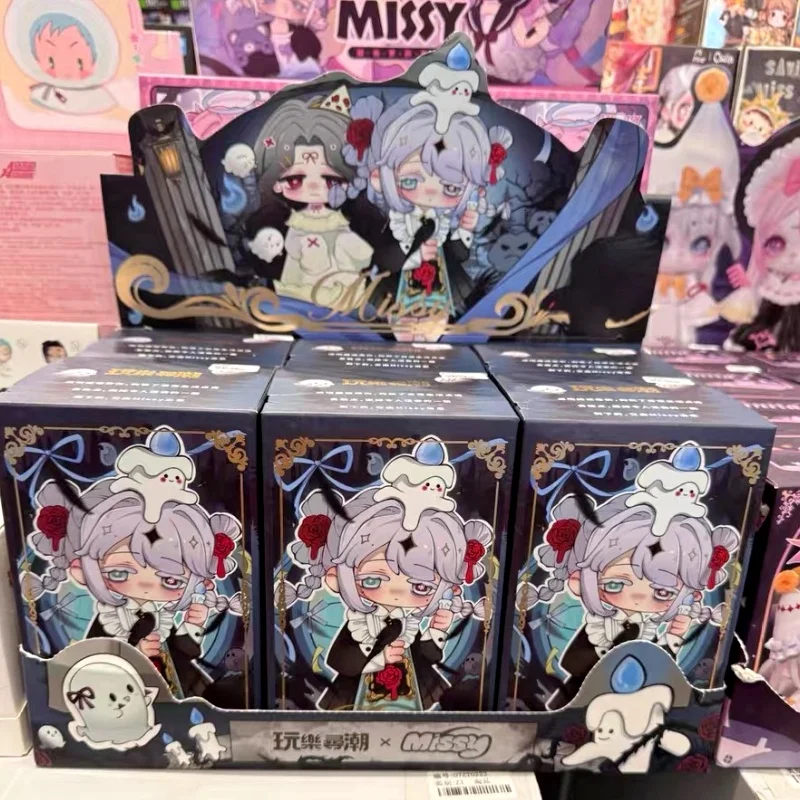 New Original Missy Blind Box Series Sweet Mourning Lolita 2v Crow Paradise Anime Dark Style Action Figure Fashion Collection Toy