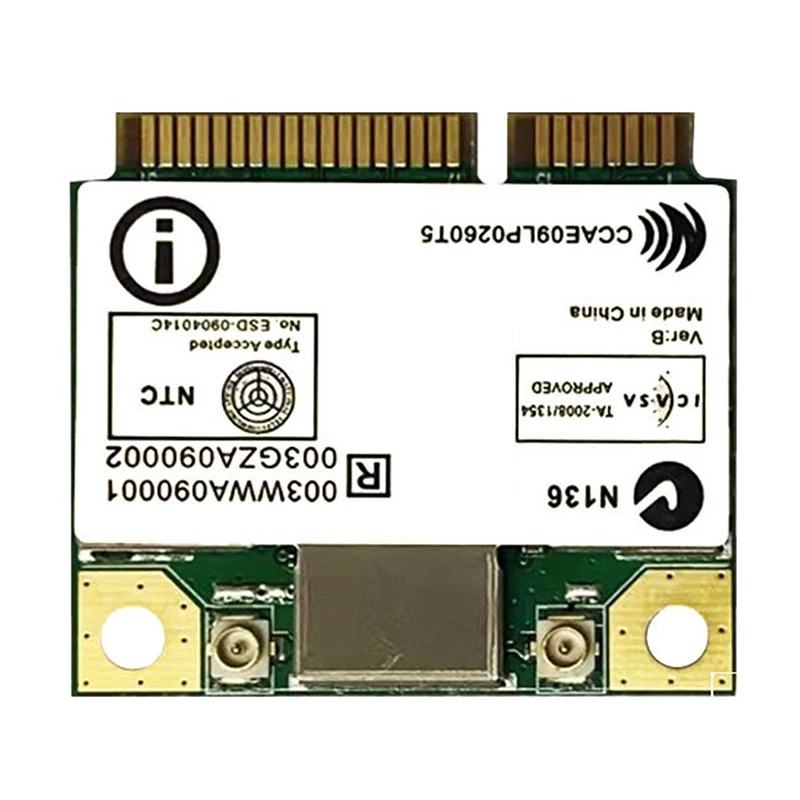 Carte réseau sans fil RTL8822CE, 5.0 Mbps, Wi-Fi, Bluetooth 867, mini PCIE, carte réseau Gigabit mort pour touristes