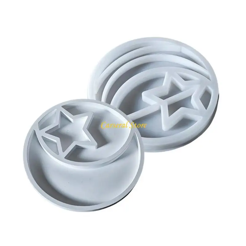 

M4YF Flexible Silicone Mold Accessory for Making Customes Round Trays And Gifts