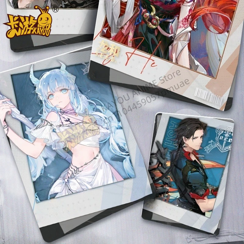 KAYOU حقيقية الرماد صدى نفس لحن أنيمي جولة الرنين حزمة الحلقة 1 جمع بطاقة الصندوق الأصلي أنيمي الطرفية بطاقة هدية #5