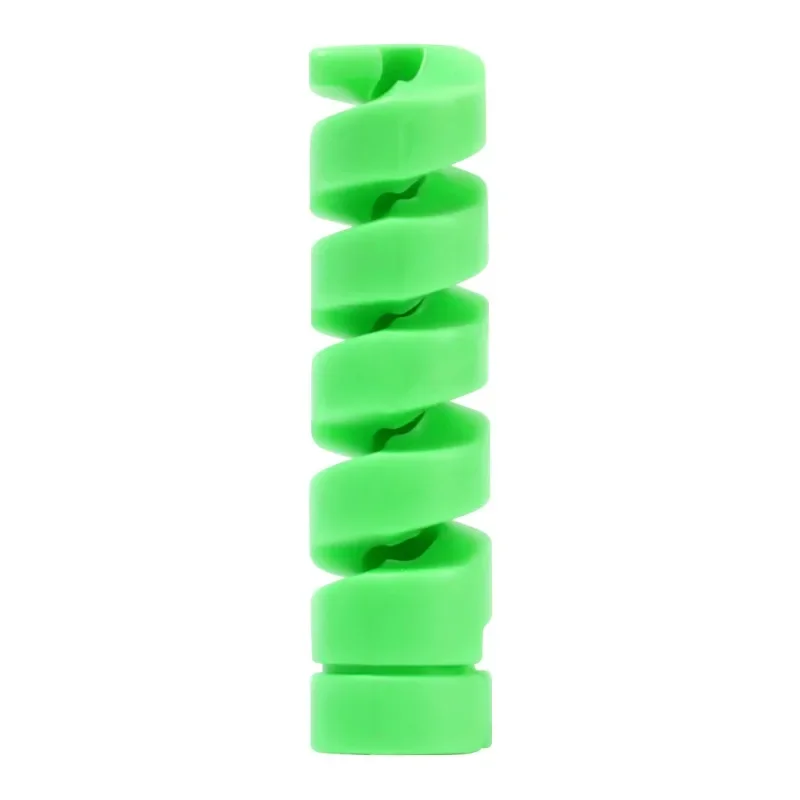 4-20Pcs Kabel Protector Silikon Ladekabel Spirale Wickler Draht für Telefon USB Ladegerät Kabel Schutzhülle Kabel wickler Clip – Detail 12