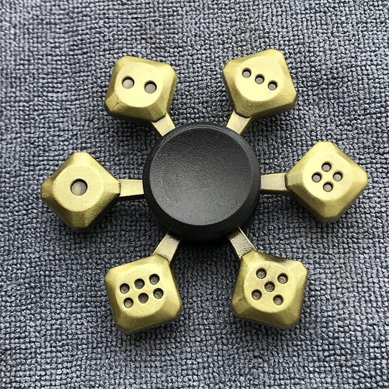 Neuer Bronze-Metall-Legierung Fidget Spinner R188 Geräuschloser Handspinner Fingerspitzen-Gyro Stressabbau-Spielzeug Geschenke