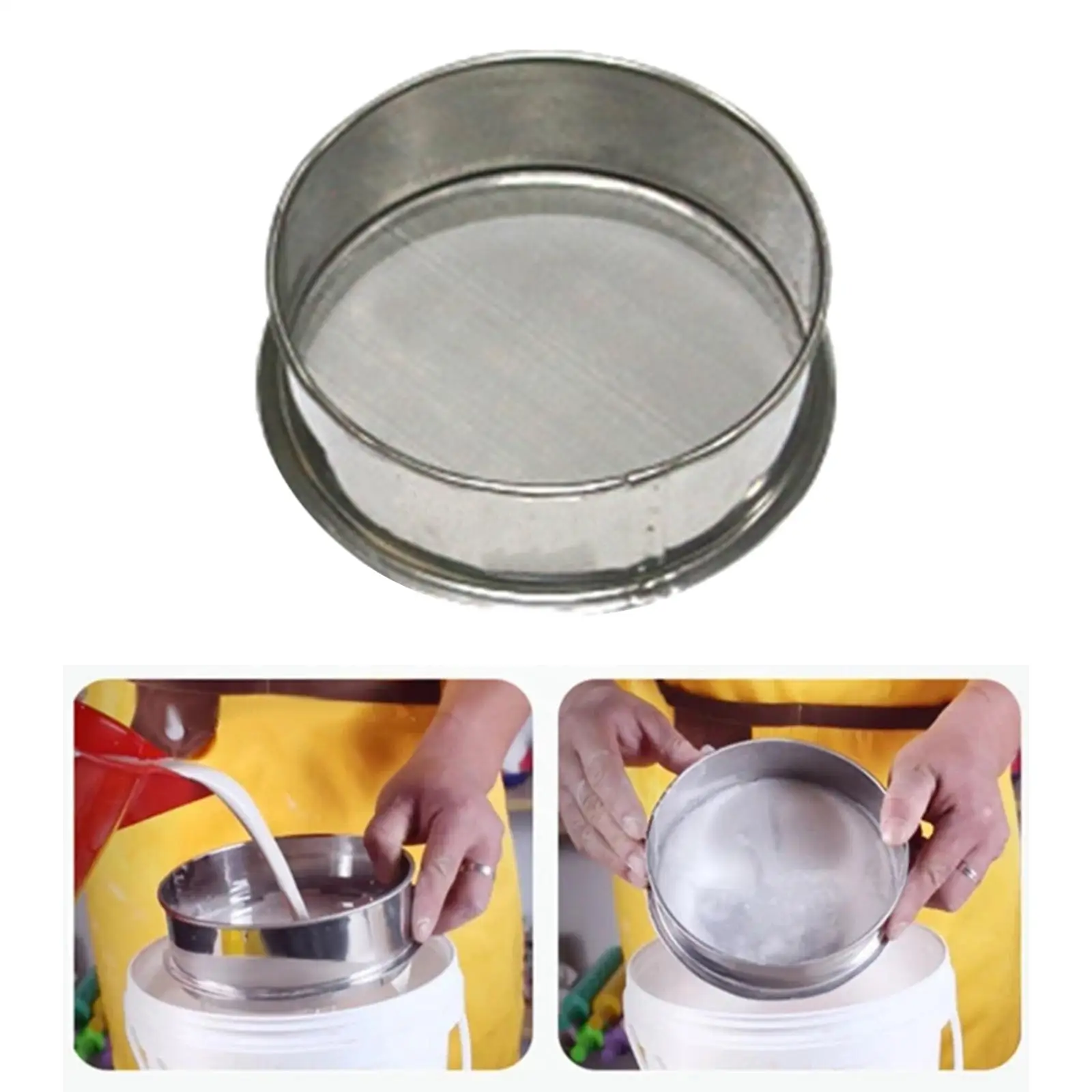 

Сито-фильтр для керамической глазури из нержавеющей стали, для полимерной глины, для жидкостей