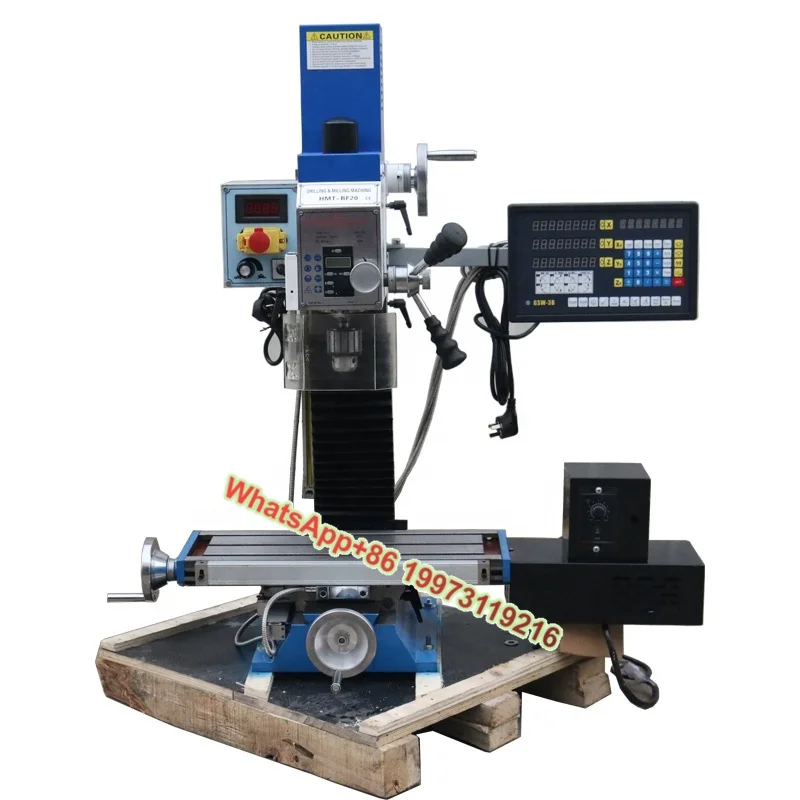 

Mini Milling Machines EN YUGM-BF20 Manual Mills Drilling Machines with Factory Price