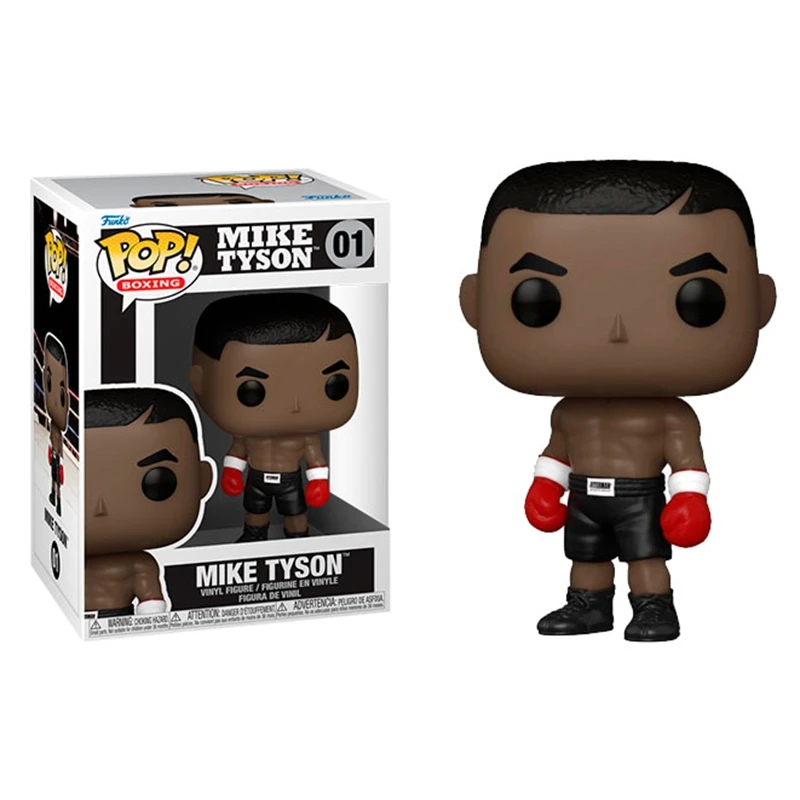 Nova Chegada 2026: Boneco Funko Pop Mike Tyson - Estrela do Boxe # Modelo de Coleção de Ação para Presentes de Aniversário