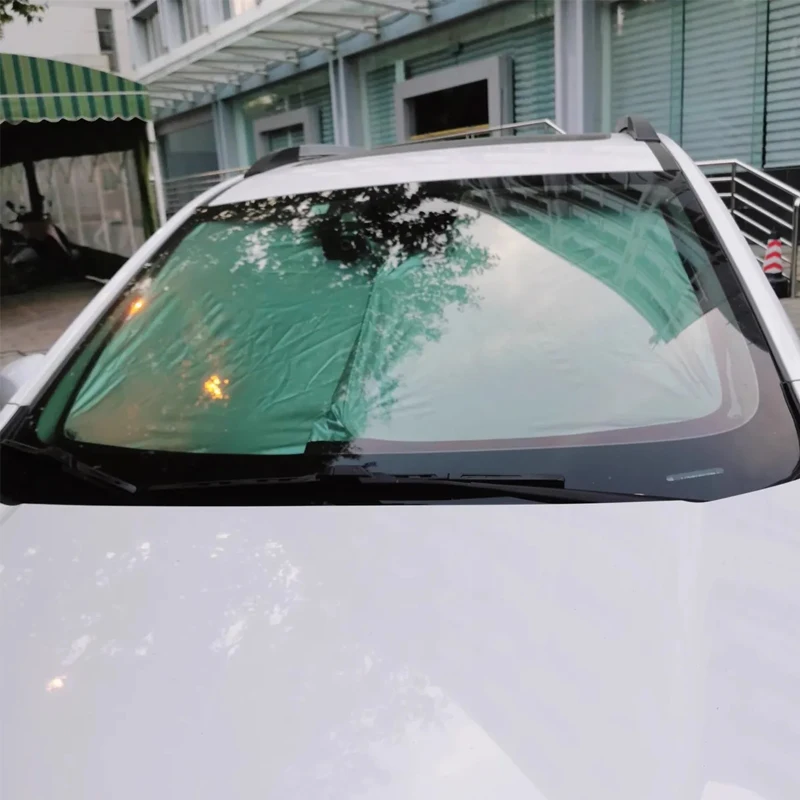 ل Volkswagen T Roc T-roc زجاج سيارة الشمس الظل كتل الأشعة فوق البنفسجية راي عاكس السيارات نافذة قناع درع غطاء طوي المظلة