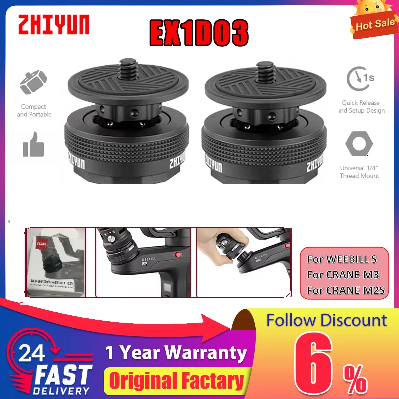 ca079 – Der ultimative Quick-Release-Adapter für ZHIYUN Gimbal: Praxis-Test mit realen Anwendern