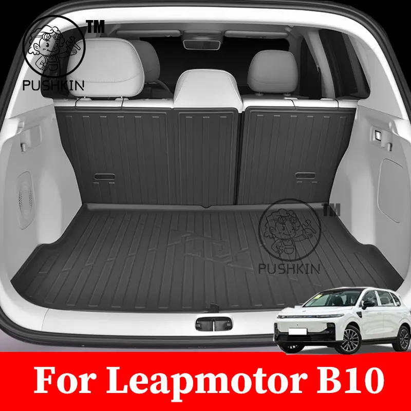

Car rear trunk mat For Leapmotor B10 2025 2026 Car TPE Styling Cargo Mat Boot Liner Anti-slip Carpet Protector Accessories