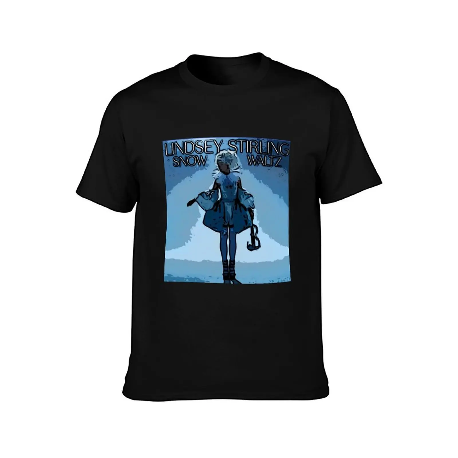 Lindsey Stirling Snow Waltz - abstract cover art T-Shirt Lightweight Gym Training T-Shirt