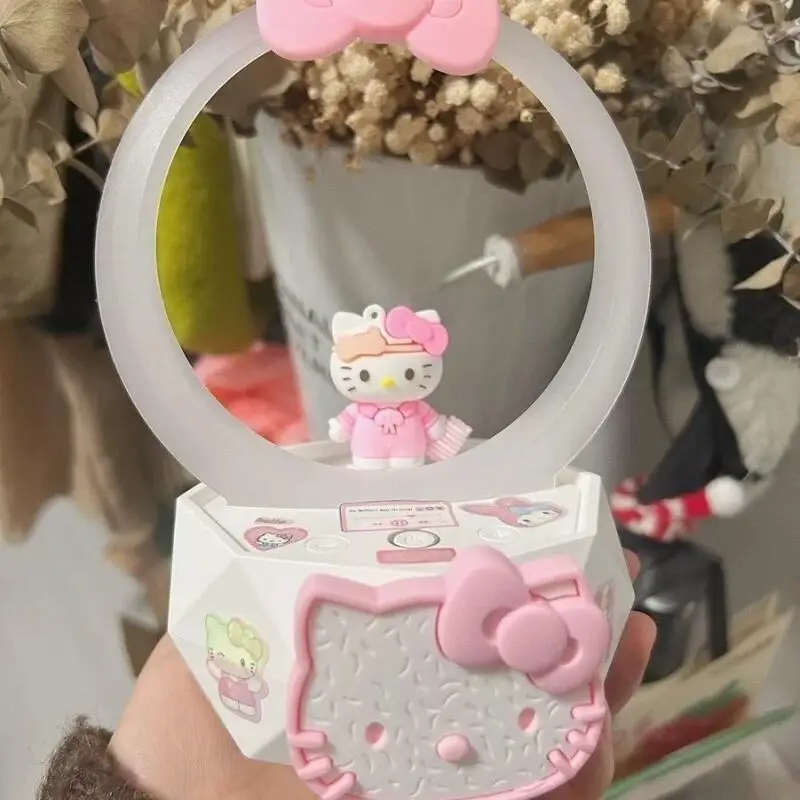 산리오 귀여운 헬로키티 무드등 블루투스 스피커 여자친구 최고의 친구 슈퍼 귀여운 생일 선물 졸업 선물 기념일 선물