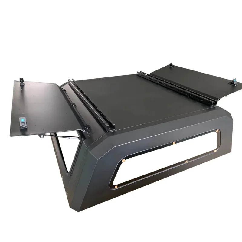 Factory Direct Price Heavy-Duty Galvanized Aluminum Lockable High Hard Top Canopy Topper Custom 3
