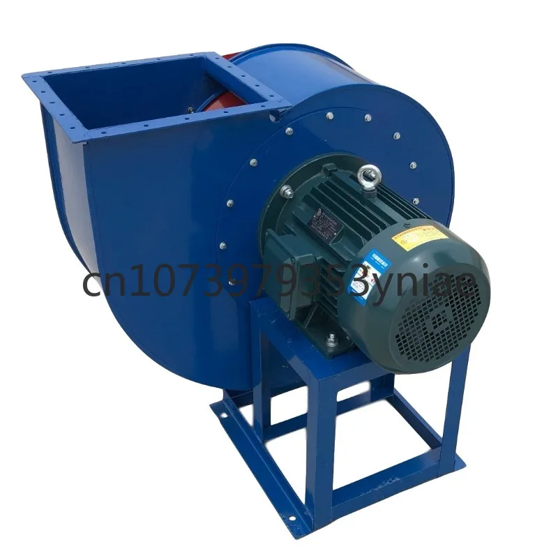 

4-72 centrifugal fan induced draft fan 5.5/7.5KW4.5A/6A/380VKW environmental protection industrial dust removal and painting