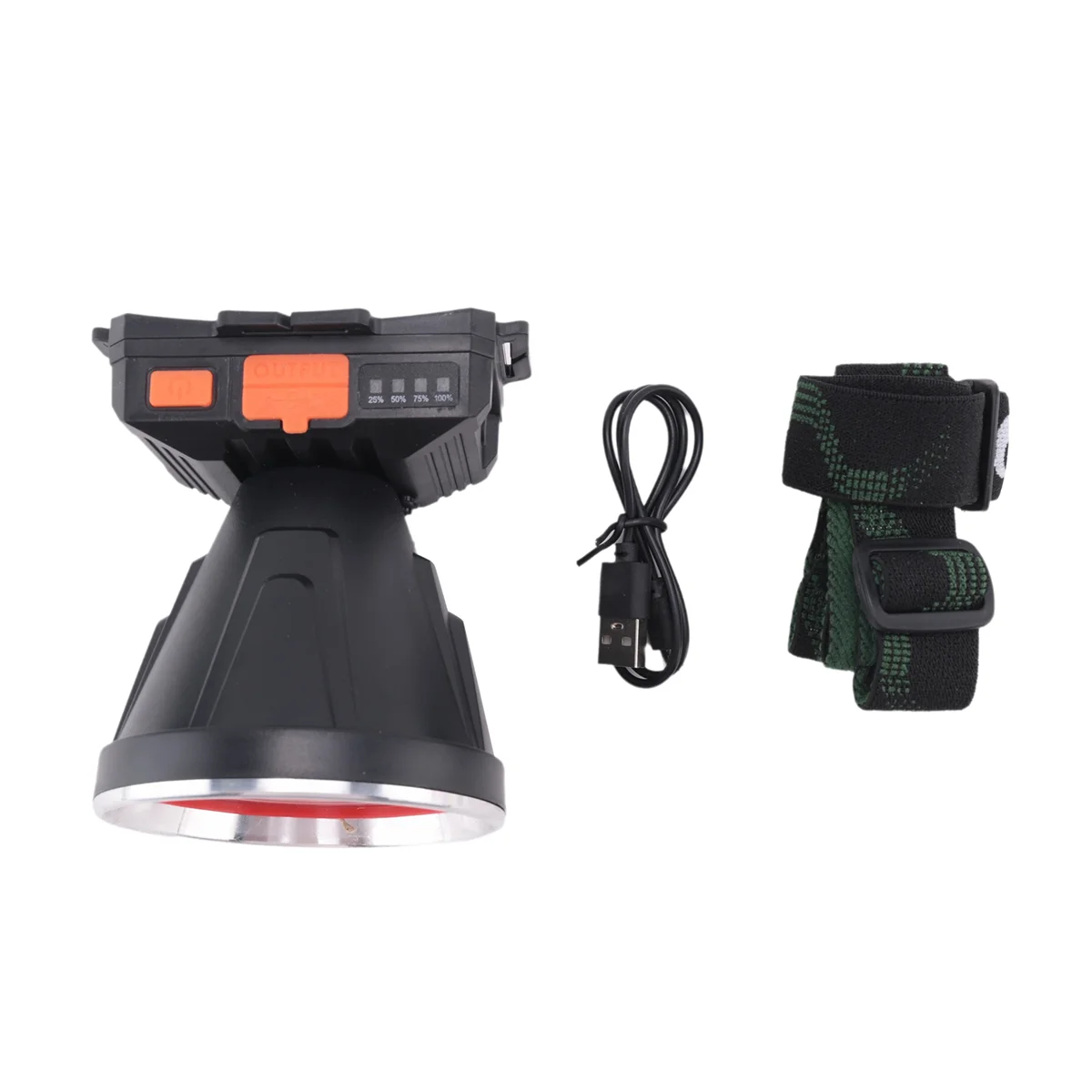 High Power LED Head Light Lamp Super Bright Adult USB Headlight Spotlight Waterproof Outdoor Light Flashlight Portable