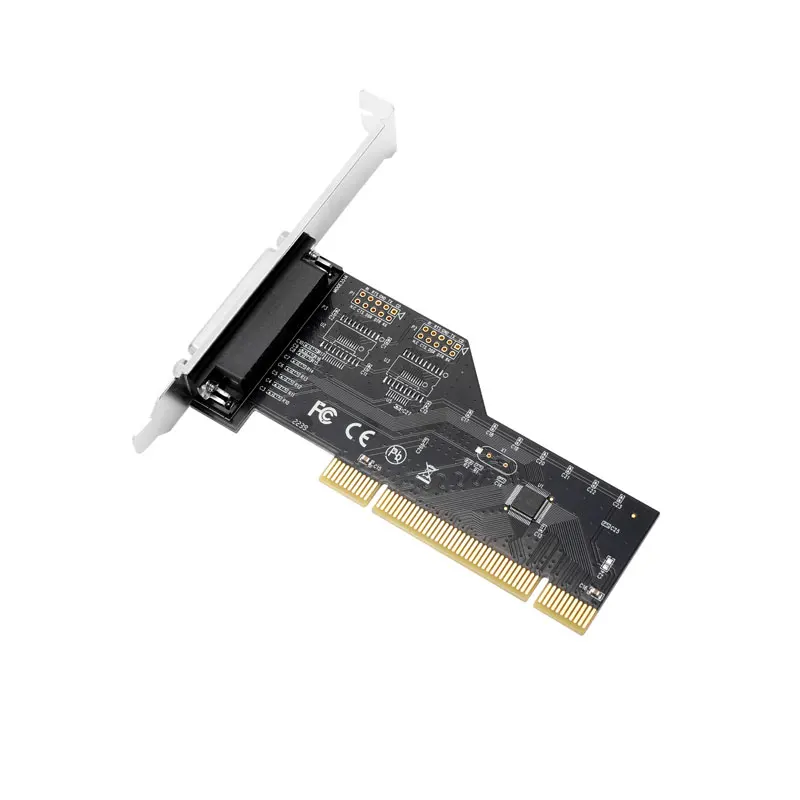 PCI to parallel LPT 25pin DB25 pin printer port controller expansion card adapter for desktop PC printer PCI adapter card