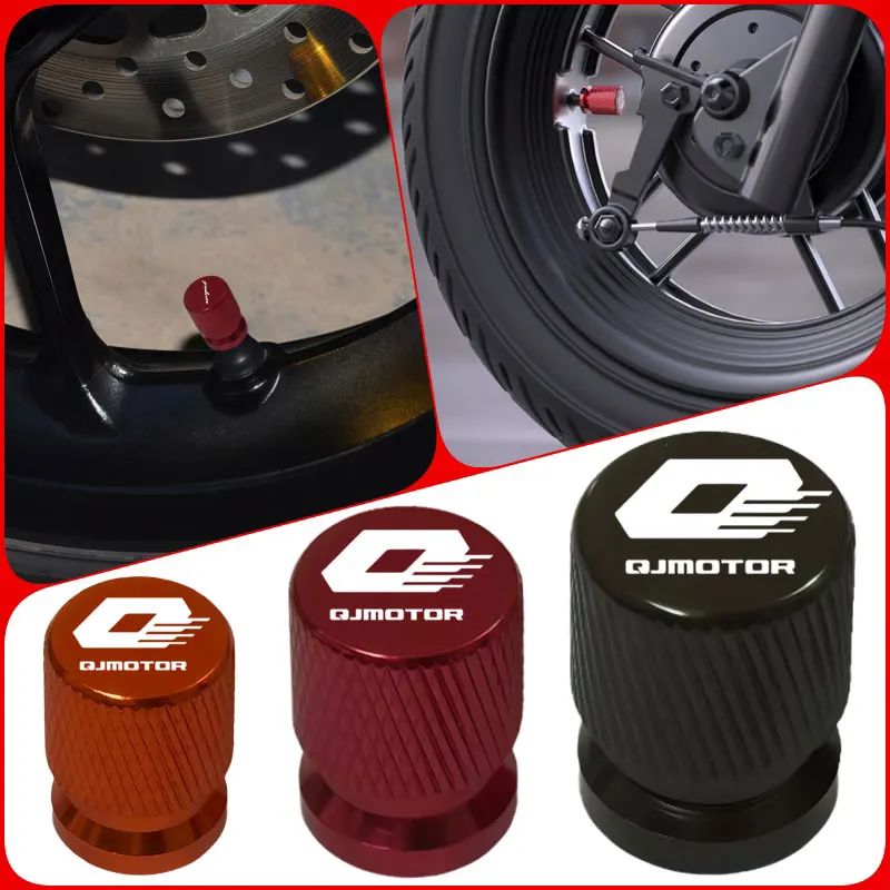 For QJMOTO QJ SRT 800 800X 800SX SVT 650 X SRT700 SRT 800 700 650 550 Motorcycle aluminum alloy valve valve cap accessories