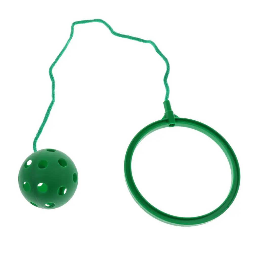 Pelota de saltar para ejercicio al aire libre, juguete de Fitness, anillo de tobillo, bola oscilante para niños, paquete de 2 a 6