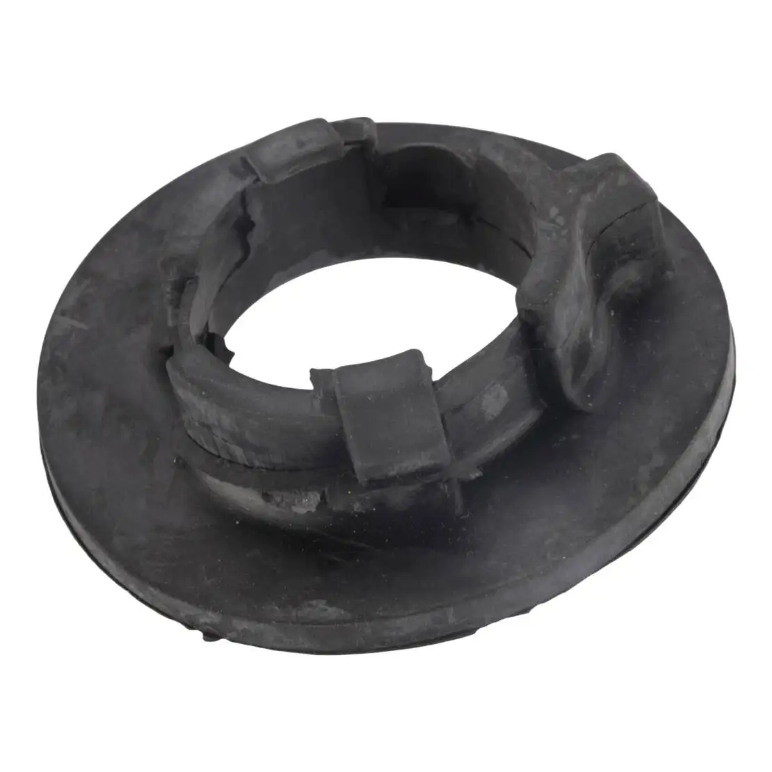 1531725 2Pcs Rear Top Upper Suspension Spring Mount Anti Squeak Plate Pad Black Rubber Fit For Ford Fiesta MK7 Ecosport B-max