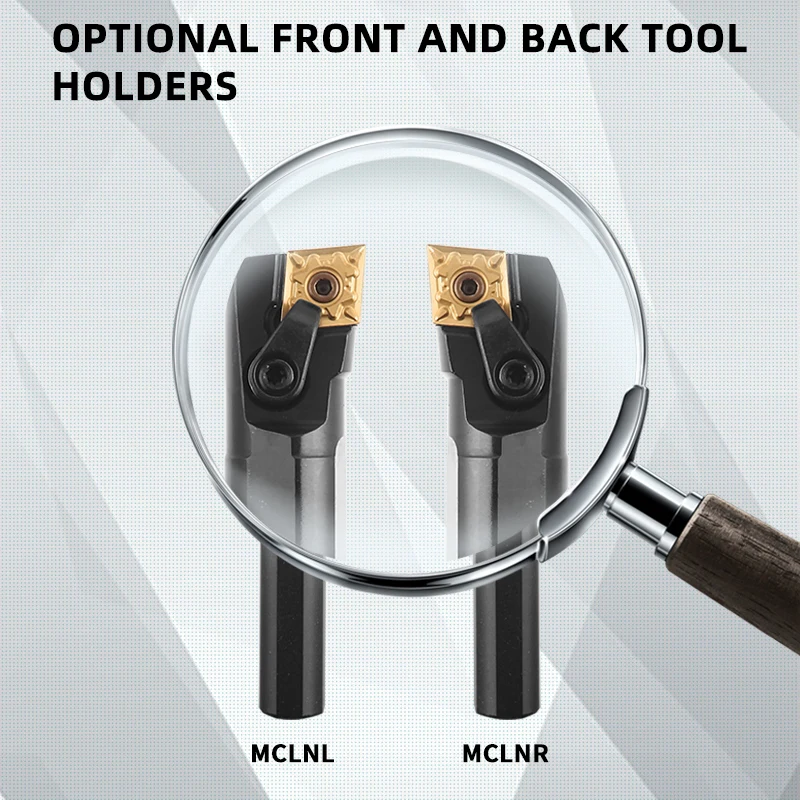 1pc S16Q-MCLNR12 S25S-MCLNL12 S32T-MCLNR12 Internal Turning Tool Holder CNMG12 Carbide Inserts Lathe Bar CNC Cutting Tools Set