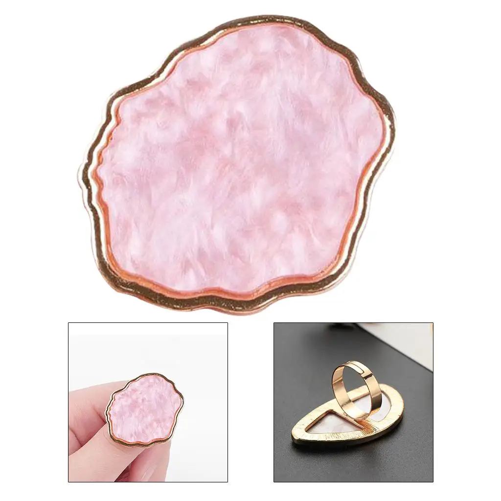 3x لوحة حلقة إصبع رخامية أدوات طلاء مانيكير للاستخدام المنزلي في الصالونات