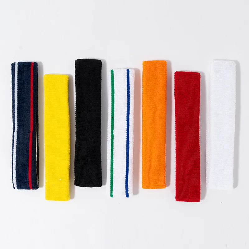 Sports Headband Running Fitness Sweatband Elastic Absorbent Sweat Cycling Jog Tennis Yoga Gym Head Band Hair Bandage Men Women