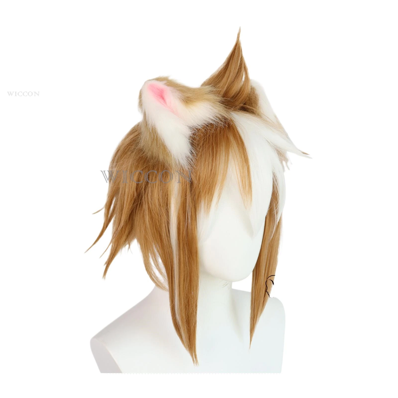 Gorou Render Cosplay Headwear Hair Wig Genshin Impact Hair Clip Hair Pin Anime Hair Band Hair Clap Halloween Costume Accessory image 2