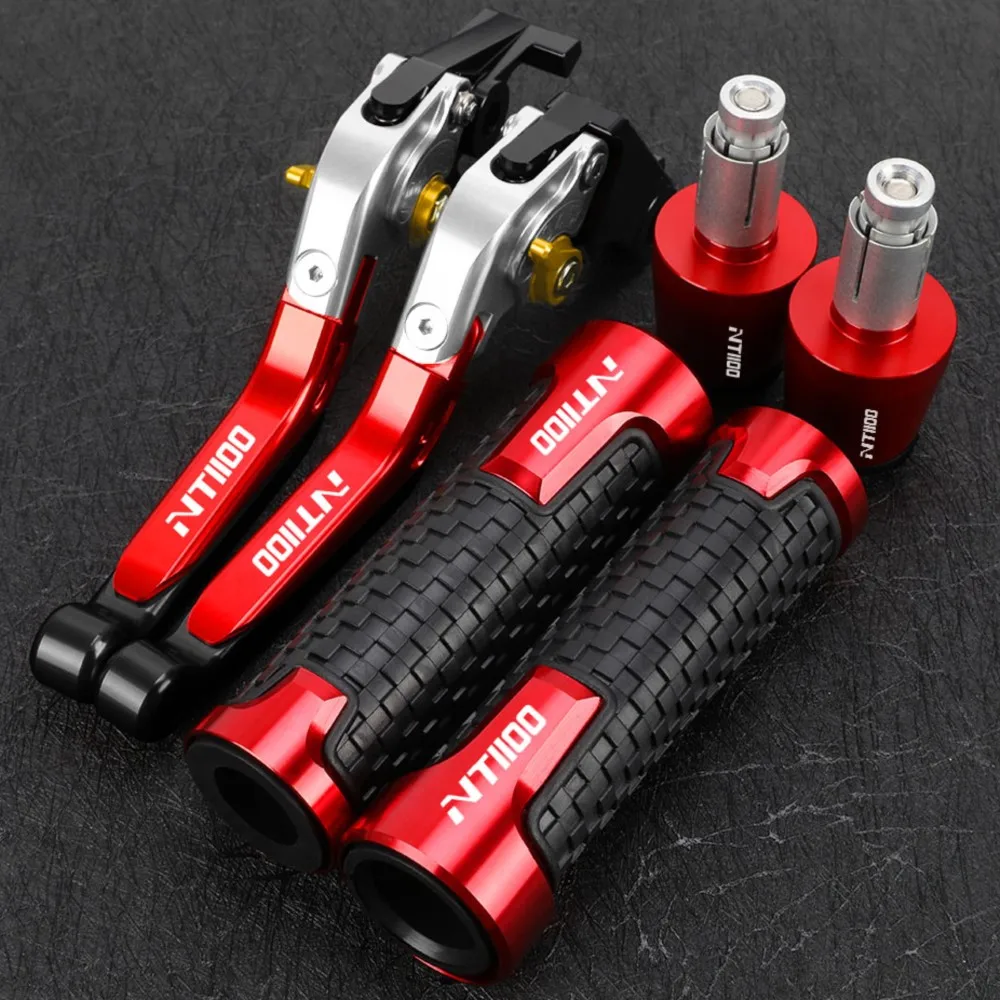 

For Honda NT1100 DCT 2022 2023 2024 NT 1100 Motorcycle Adjustable Brakes Tie Rod CNC Brake Clutch Levers Handlebar Grips Ends