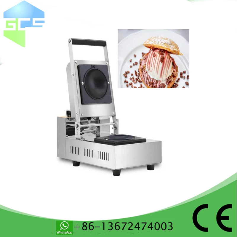 220V /110V Ice Cream Donut Maker Machine Electric UFO Burger Sandwich Maker Machine Hamburger Iron Press Maker Hamburger Machine