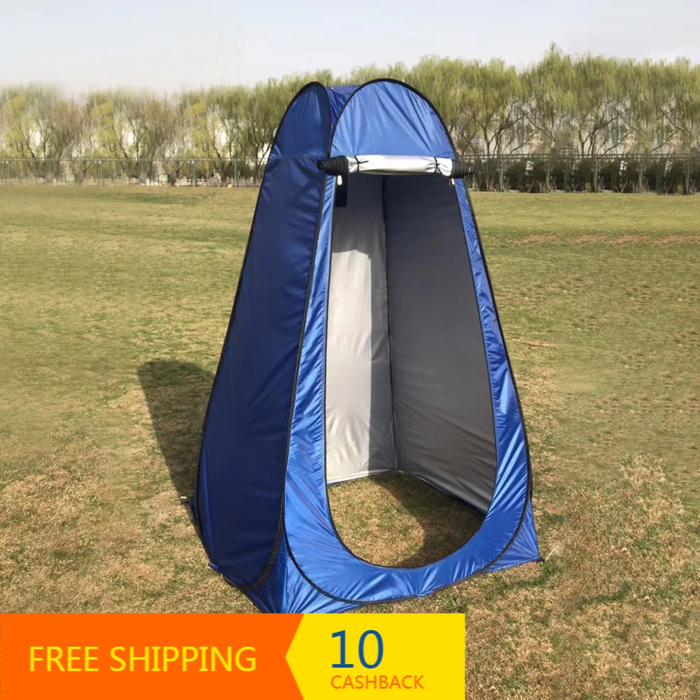 Pop Up Shower Toilet Tent Instant Ensuite Awning Outdoor Camping Camper Trailer Clothes Changing Tent