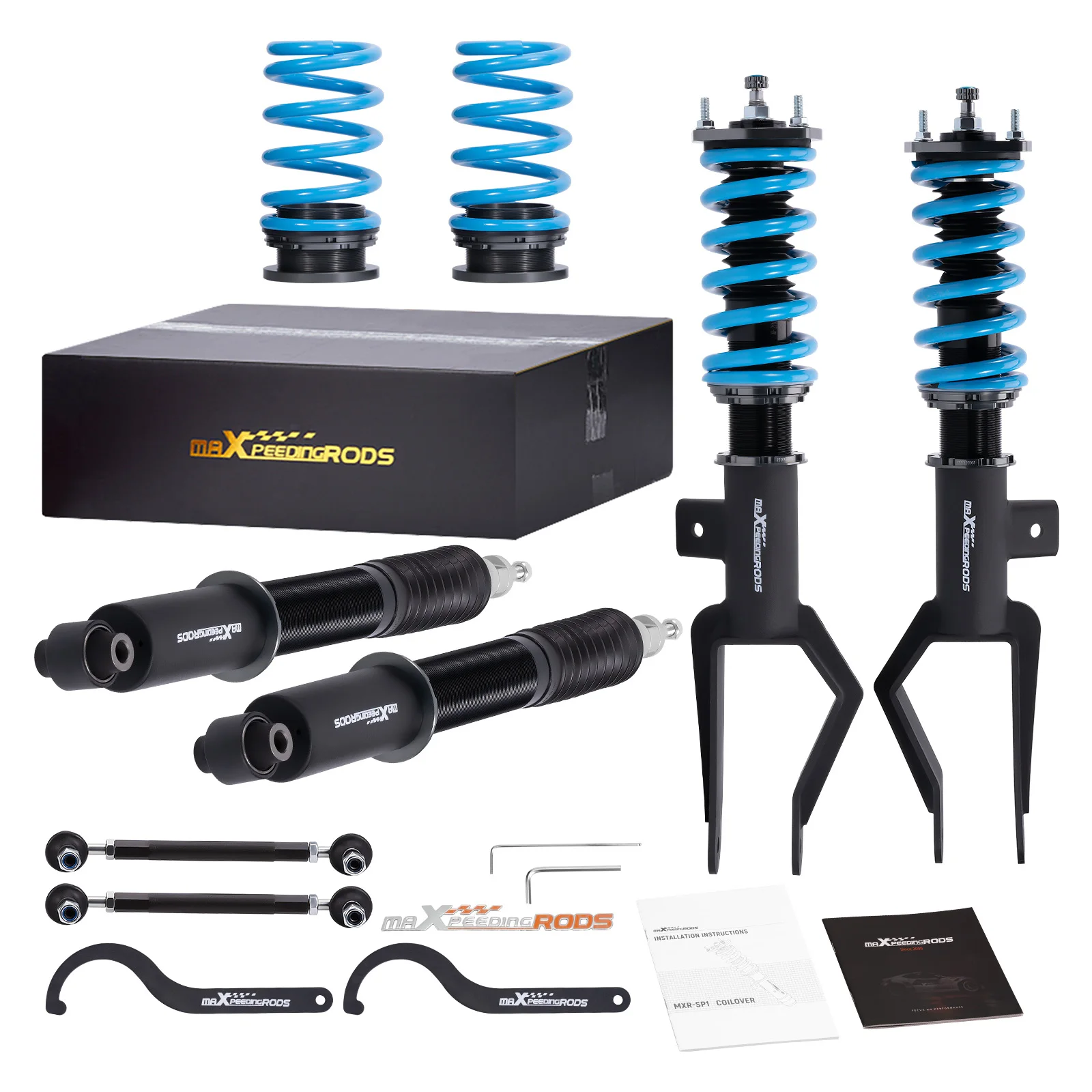 

24 Ways Adjustable Damper Coilover Suspension Strut For Tesla Model 3 5YJ3 Sedan Complete Suspension Coilovers