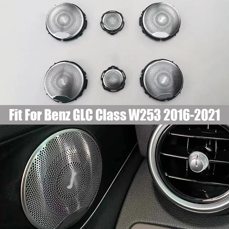 

Suitable for Mercedes Benz GLC Class W253 2016 2017 2018 2019 2020 2021 Four Door Mid Range Metal Cover Plate