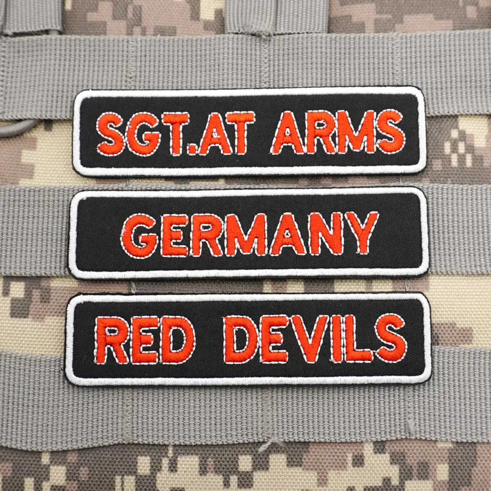 RD MC – Der perfekte Militär-Emblembesatz für individuelle Bekleidung und Ausrüstung