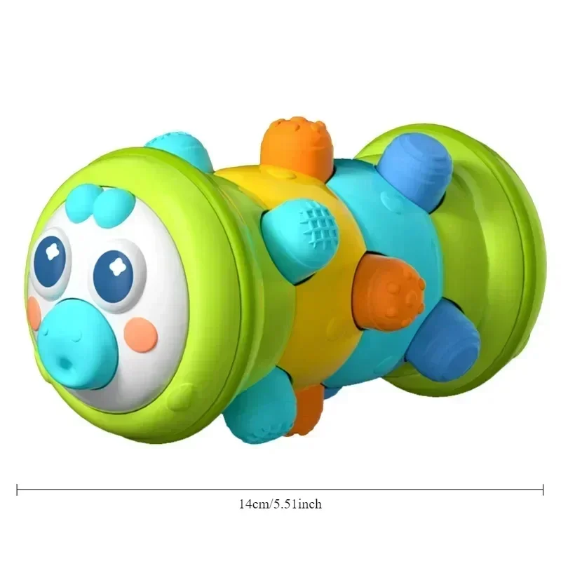 Baby Crawling Roller Toy Infant Activity Tummy Time Roller Montessori Educational Development Sensory Toys for Kids 0 12 Months