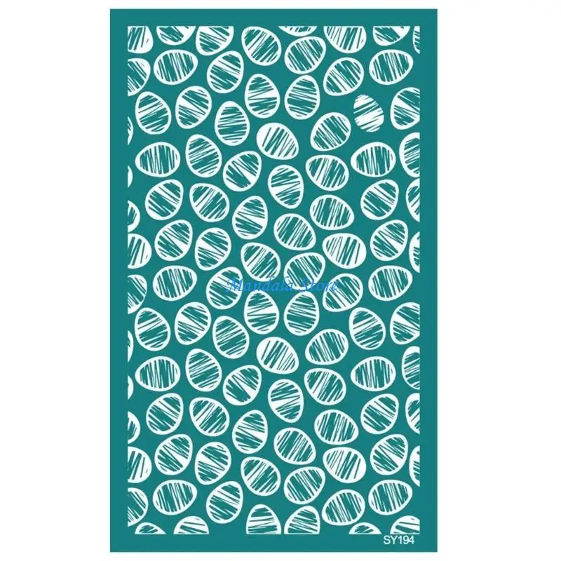 

U2JC трафареты для шелкографии с яичной скорлупой кроликов 6,3x4 дюйма, моющиеся для глиняных серег, изготовления ювелирных на