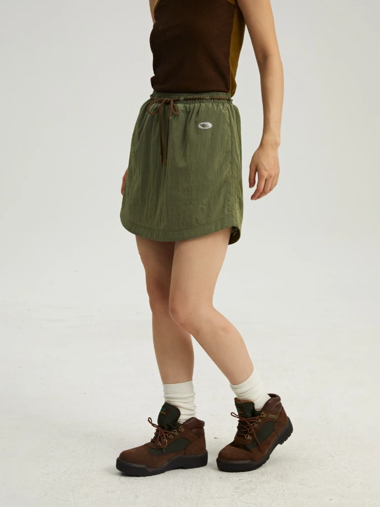 

Oneup Outdoor Sports Short Skirt Women's Summer Tennis Skirt Mountain Series A-Line Workwear Skirt Lightweight Nylon