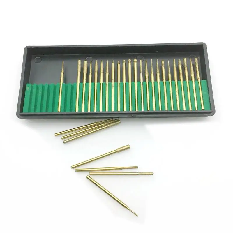 30 pcs Nail Art Electric Drill Bits Polishing Grinding Head Replacement Manicure Pedicure Machines Set for nail DIY Tool