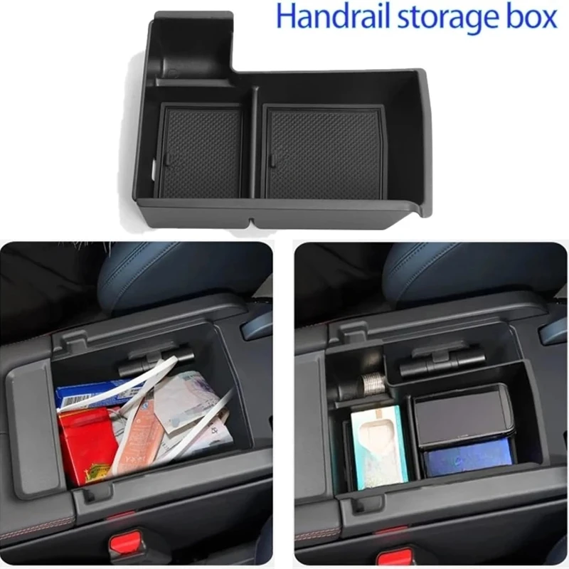 Armlehnen-Aufbewahrungsbox mit Getränkehalter für BYD Seal U Sealion 6 Song Plus Champion Edition 2023 2024 2025 Auto-Innenausstattung – Detail 2
