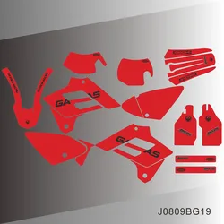 For GAS GAS GasGas EC 125 250 300 450 2003 2004 2005 2006 Graphics Decals Stickers Motorcycle Background
